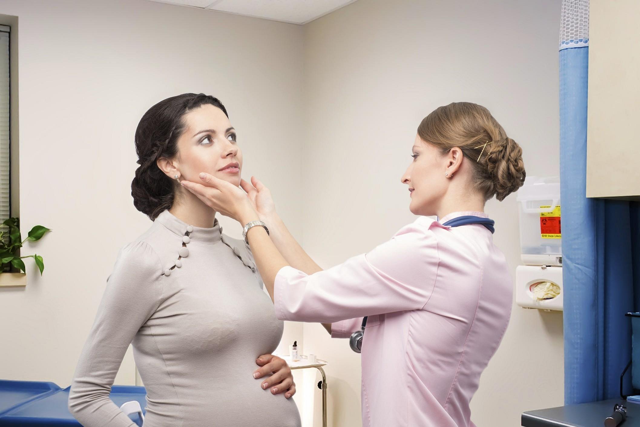Почему увеличивается щитовидная железа при беременности
