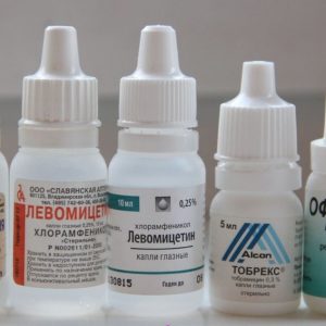 Антибиотик при лечении глаз