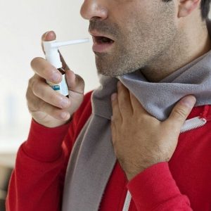 Саднение в горле и сухой кашель